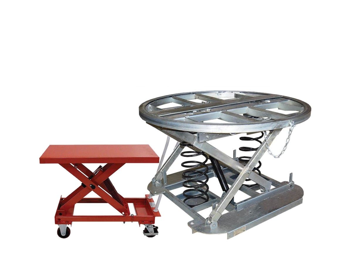 Tables élévatrices à niveau constant