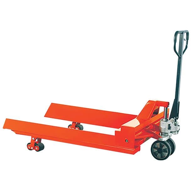 Transpalette manuel porte-bobine 2000 kg diamètre 600/800 mm