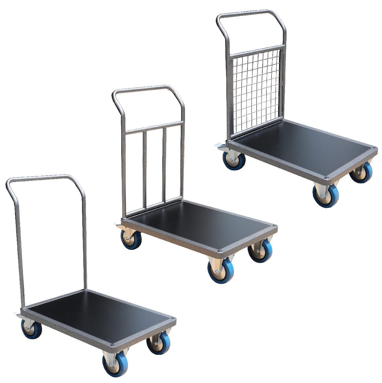 Chariot acier 600 x 800 mm 1 timon simple