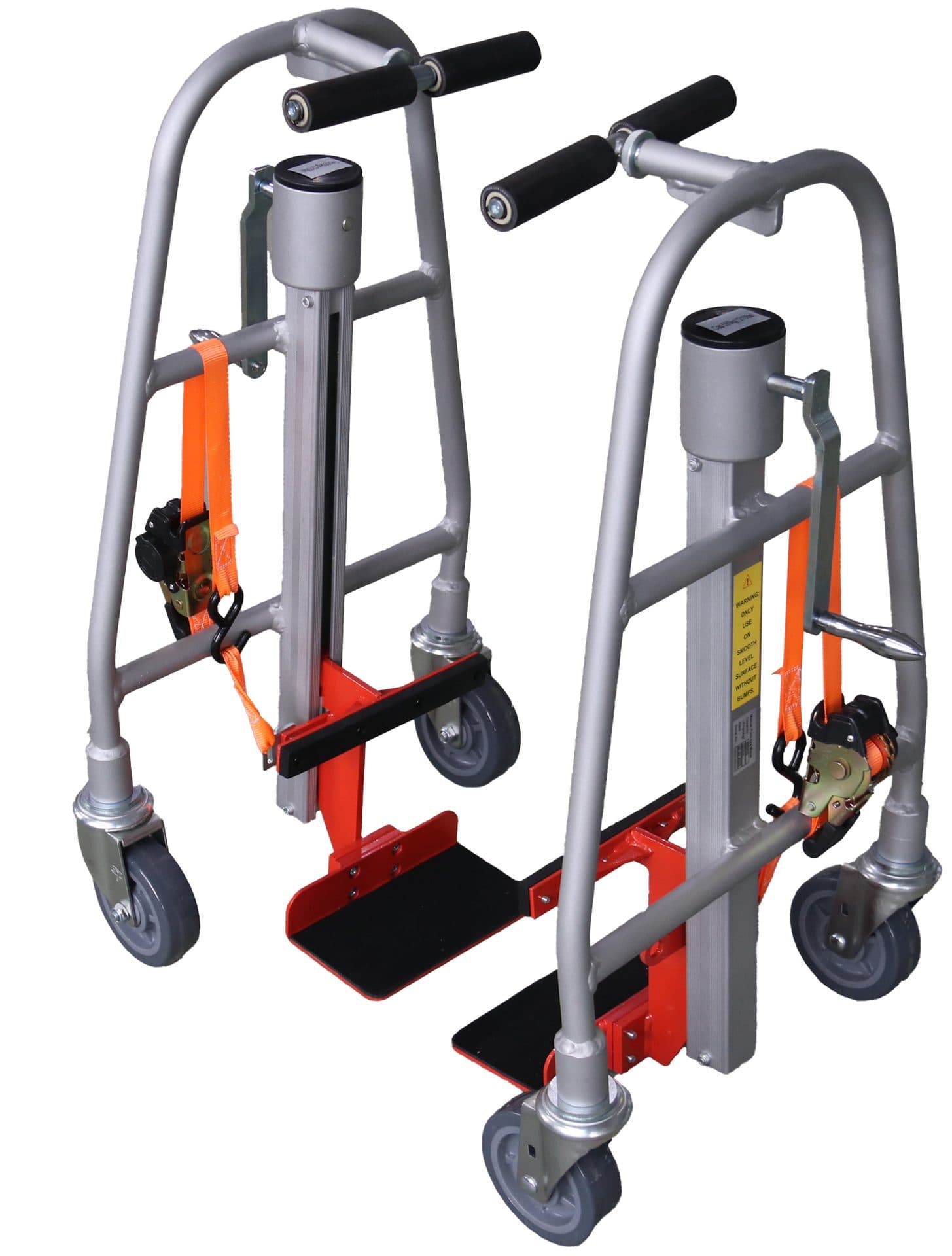Diable jumelé lève-charge aluminium 550 kg
