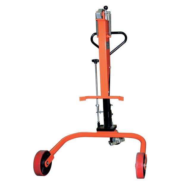 Chariot porte-fût 220 litres à rebord 250 kg largeur 610 mm