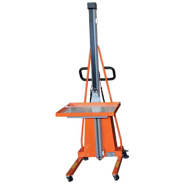 Gerbeur semi-électrique positionneur de travail 100 kg
