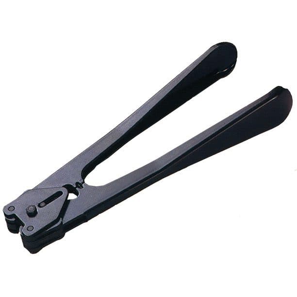 Pince de sertissage chapes feuillard métal 12 mm