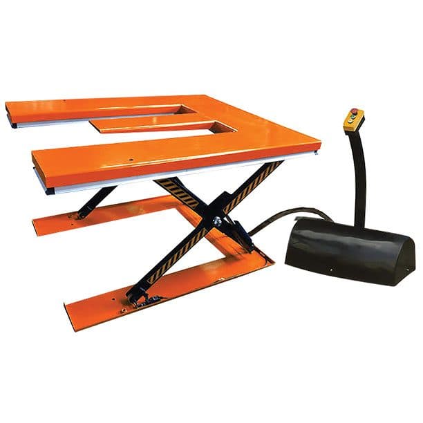 Table élévatrice électrique plateau en E 1000 kg
