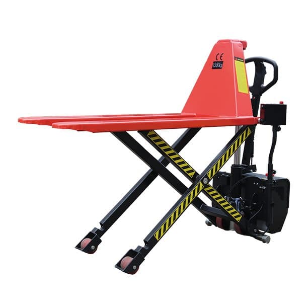 Transpalette électrique haute levée avec mise à niveau automatique de série 1500 KG