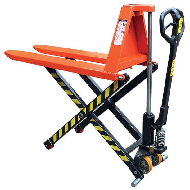 Transpalette manuel haute levée 1000 kg 1140 mm / 520 mm