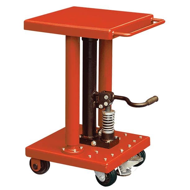 Table hydraulique de mise à niveau 90 kg dimensions 410 x 410 mm