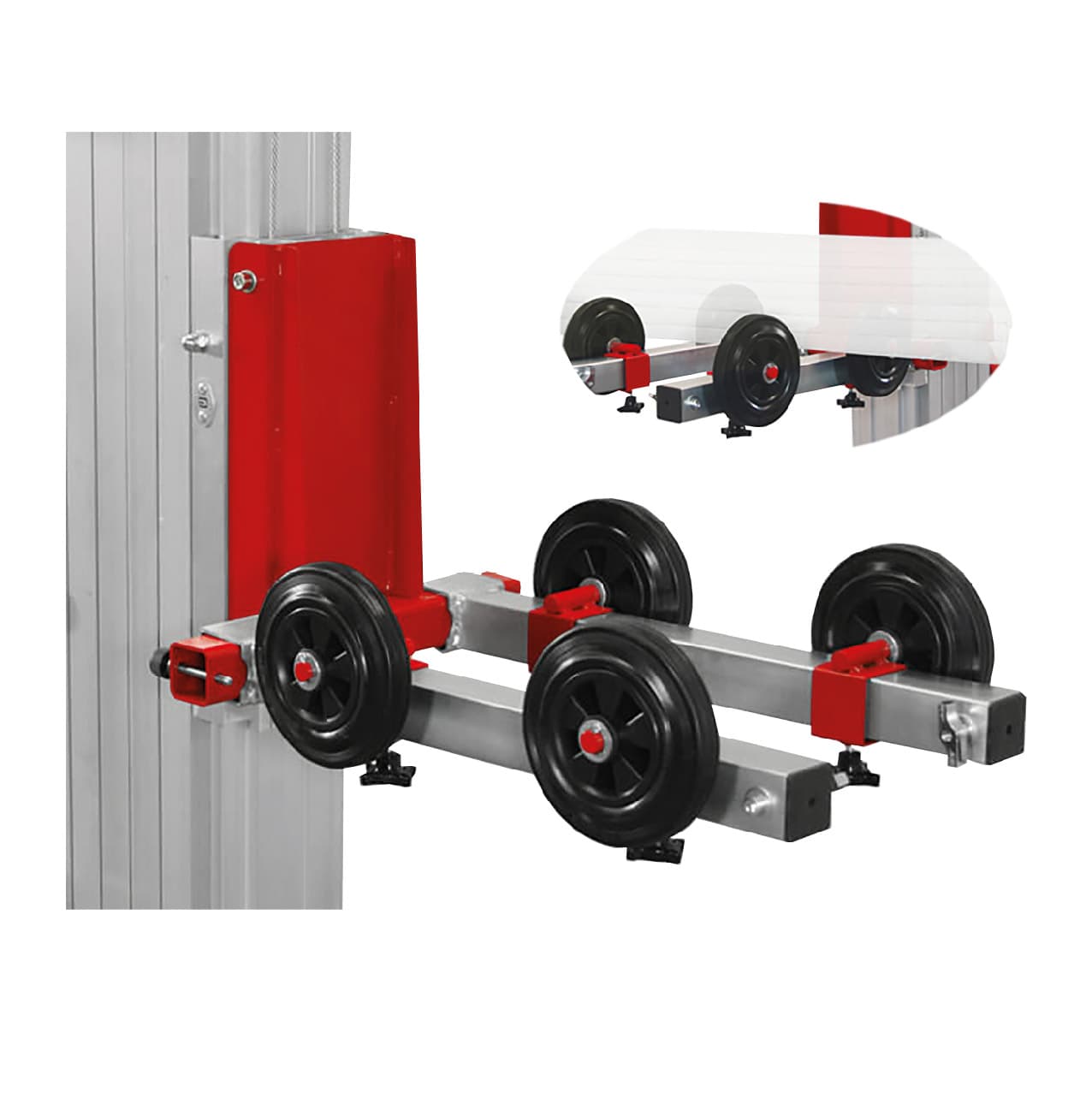 Adaptateur à rouleaux