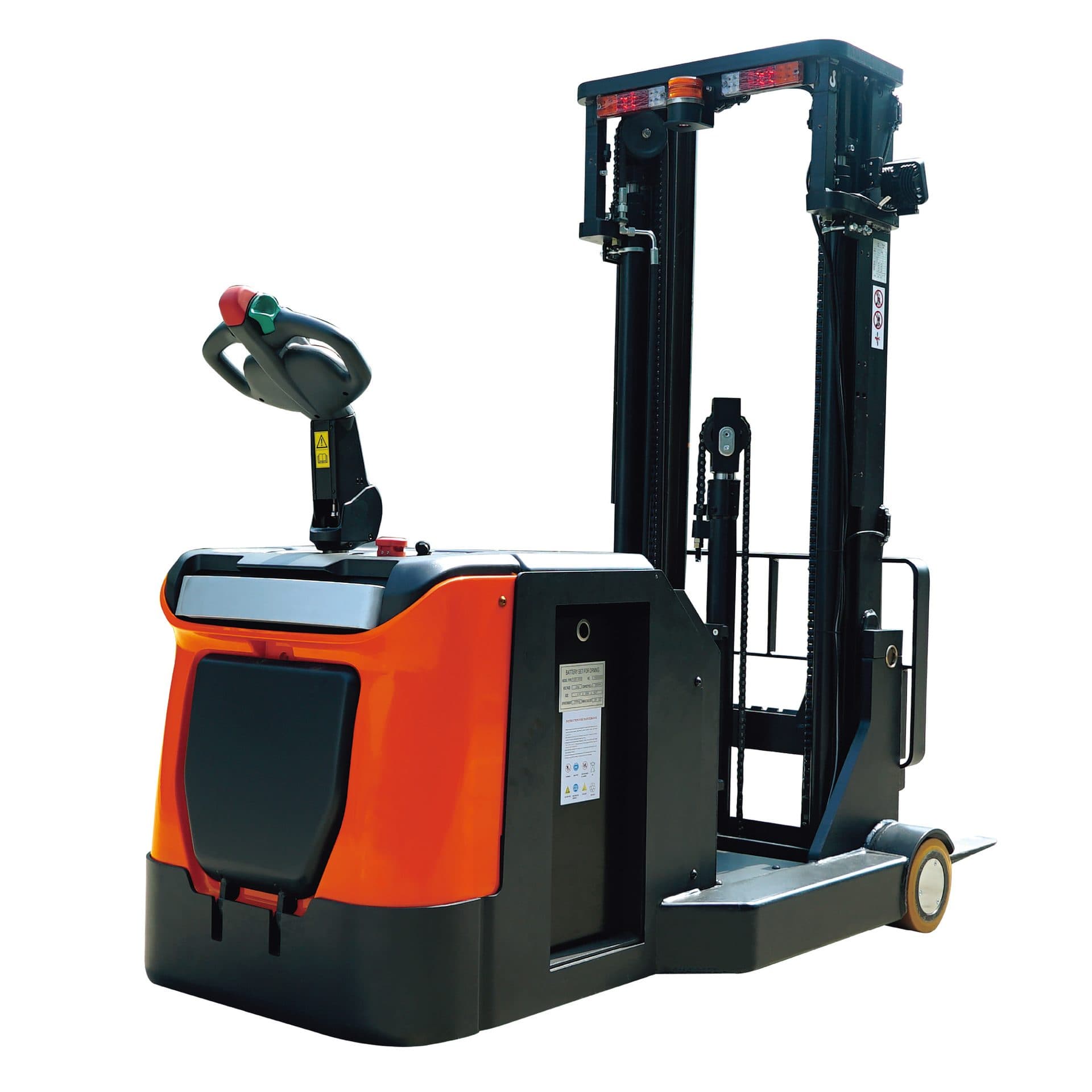 Gerbeur porte-à-faux autoporté 1200 kg lithium, levée 1600 mm, batterie 150 Ah
