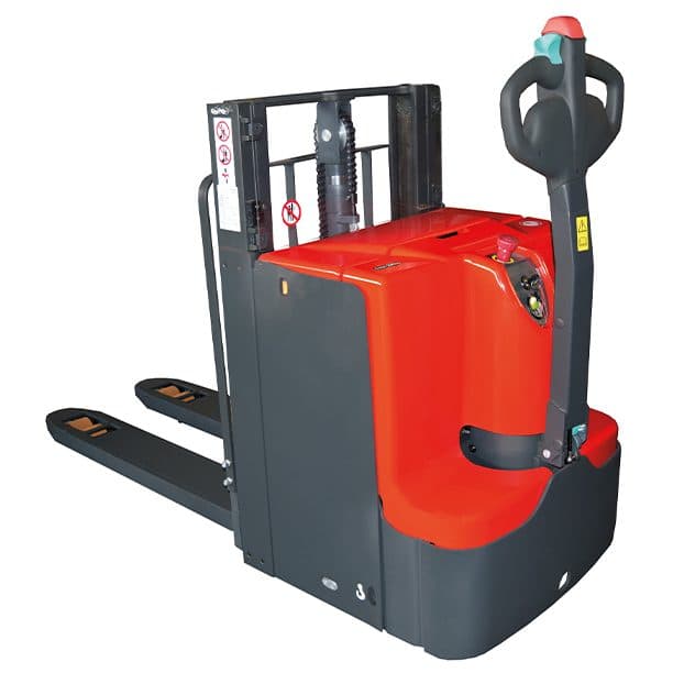 Trans-gerbeur électrique 2000 kg lithium, levée 1480 mm, batterie 150 Ah