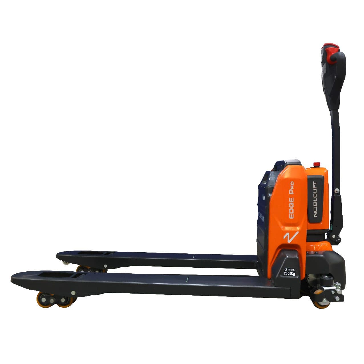 Transpalette électrique PTE20NPRO 2 tonnes, usage intensif et batterie lithium de 48 V / 20 Ah