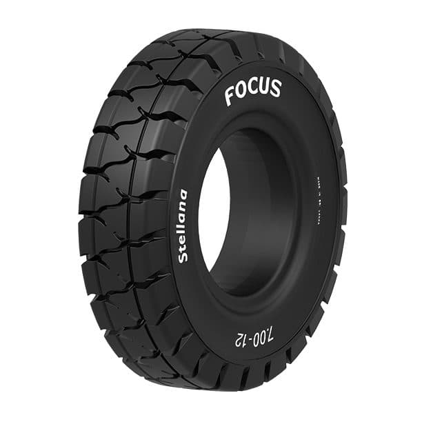 Pneu Stellana FOCUS standard noir - dimensions 15 x 4.5 - 8